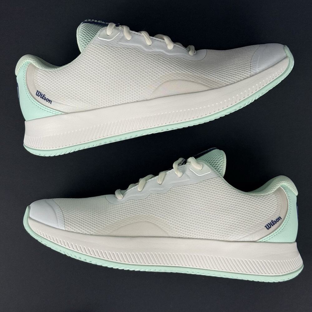 Wilson Intrigue Lite SAMPLE Women’s 7,5 WRS33726S White Bay Blue New - Picture 3 of 9